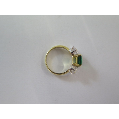 92 - A silver gilt dress ring size P - good condition