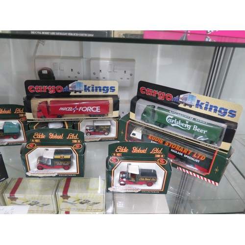 443 - A good collection of boxed diecast vehicles including 16 Matchbox Great Beers, Corgi Cargo Kings, Di... 