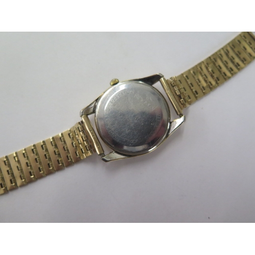 20 - A Cyma Watersport Cymaflex manual wind gold plated wristwatch on a 9ct yellow gold bracelet strap - ... 