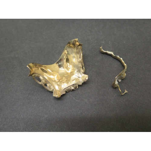 156 - An 18ct gold dentists mouth plate - approx weight 26.42 grams