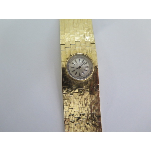 52 - A Girard-Perregaux manual wind ladies 18ct yellow gold bracelet wristwatch, 1967 - no 80340287 - Len... 