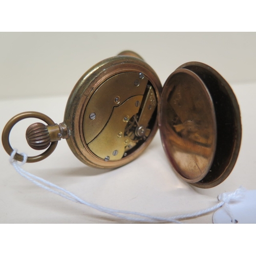 59 - A Half Hunter pocket watch signed John Forrest London - In working order