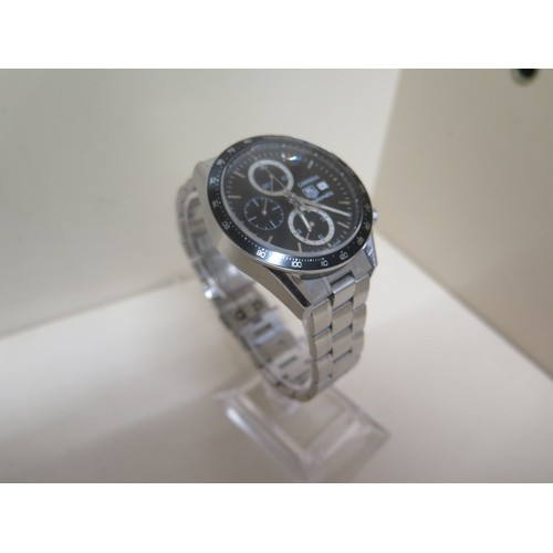17A - A Tag Heuer 2006 wristwatch CV 201BA07 - 40mm case - with box and paperwork - in good condition and ... 