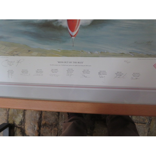 475 - Three signed Red Arrows prints as per photographs