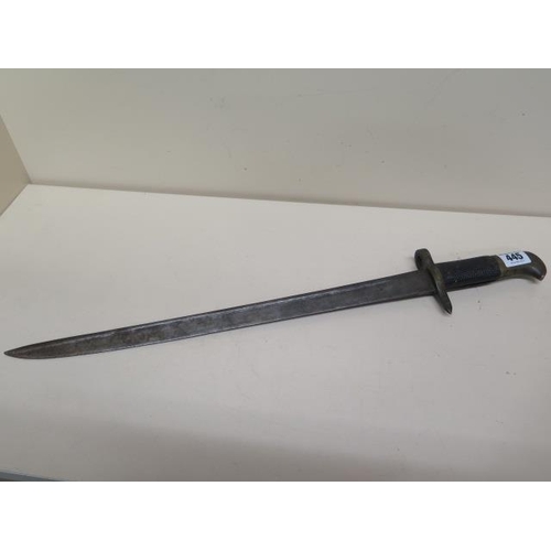 445 - A First World War Bayonet