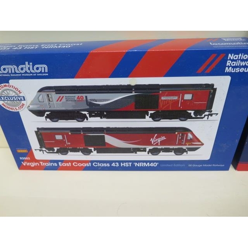 462 - Five boxed models including Locomotion Virgin 125, Bachman Branchline 32-395, Bachman Windhoff MPV, ... 