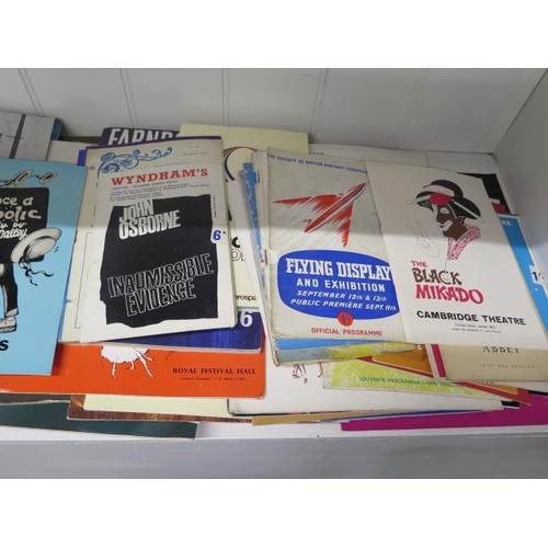 485 - Theatre programmes - see list in images for full list