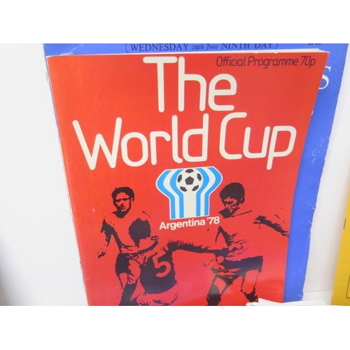 486 - Sporting programmes - large quantity - see list in images for full descriptions