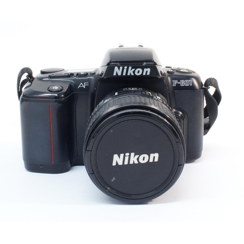 682 - A Nikon F601 & Lens - Untested.