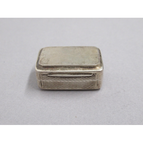 284 - A Georgian silver vinaigrette, Ledsam & Vale Birmingham 1825, approx 3cm x 2cm x 1.5cm, good overall... 