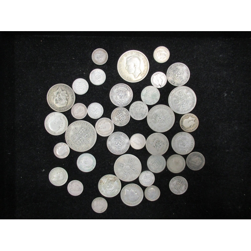 327 - Pre 1947 .500 silver GB coins - approx weight 5.3 troy oz