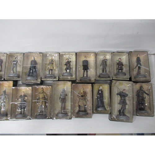 460 - A collection of Game of Throne figures HBO Official, by Eaglemoss Ltd - 61 figures with associated m... 