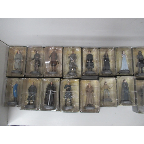 460 - A collection of Game of Throne figures HBO Official, by Eaglemoss Ltd - 61 figures with associated m... 