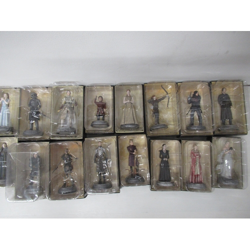 460 - A collection of Game of Throne figures HBO Official, by Eaglemoss Ltd - 61 figures with associated m... 