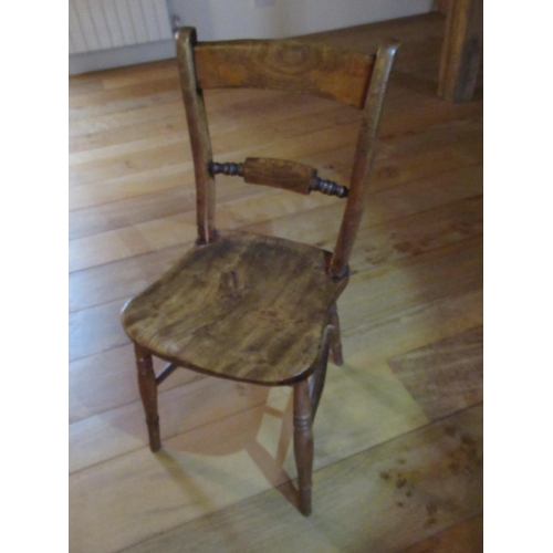 555 - A 19th century chair