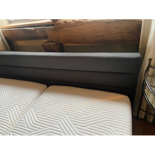 588 - A Tempur cloud super king size bed 180cm wide ,fully adjustable include massage function , purchased... 