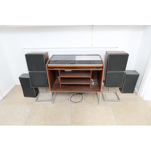 360 - A Bang & Olufsen Beocenter 7007 record deck, cassette and turner with Bang & Olufsen stand and Beova... 