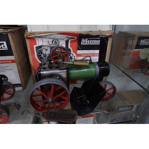 459 - Three boxed Mamod steam engines