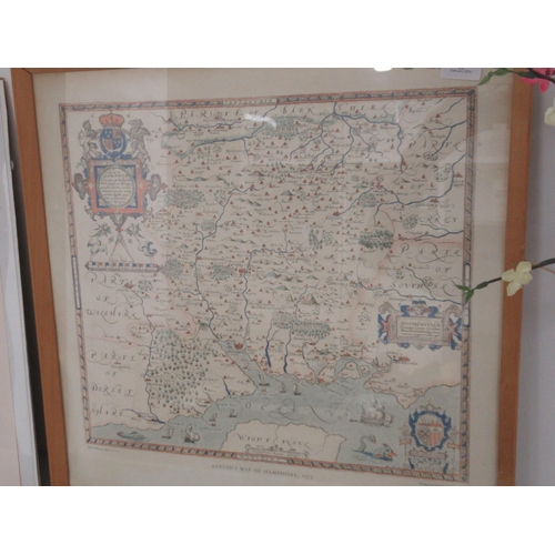 479 - Three framed maps