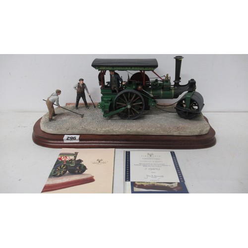 411 - Border Fine Arts Traction Engine - Betsy (steam engine) model no B0663 by Ray Ayres, Limited Edition... 