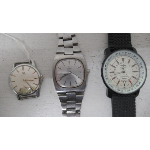 274 - Two Omega gents watches for restoration along with a Breitling