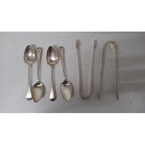 293 - Silver flatware, various - approx total weight 3.7 troy oz