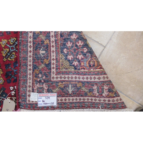 492A - A hand knotted woollen Josha Gaan rug - 2.20m x 1.35m