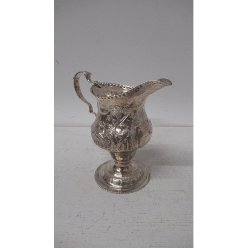 282 - A George III silver cream jug, Thomas Shepherd London 1780 - 11.5cm - weight approx 3 troy oz