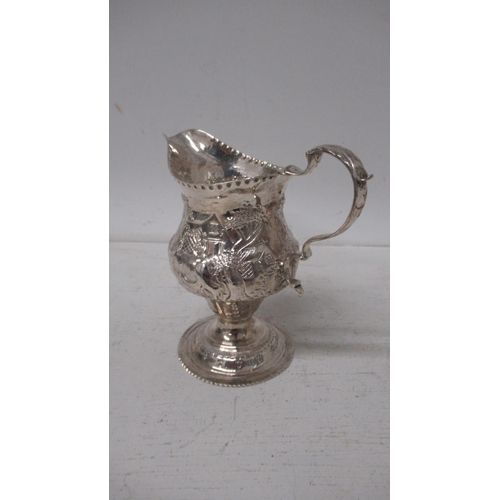 282 - A George III silver cream jug, Thomas Shepherd London 1780 - 11.5cm - weight approx 3 troy oz