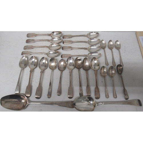 328 - Assorted silver spoons (25) TBA GB hallmarks, approx 18.3 troy oz