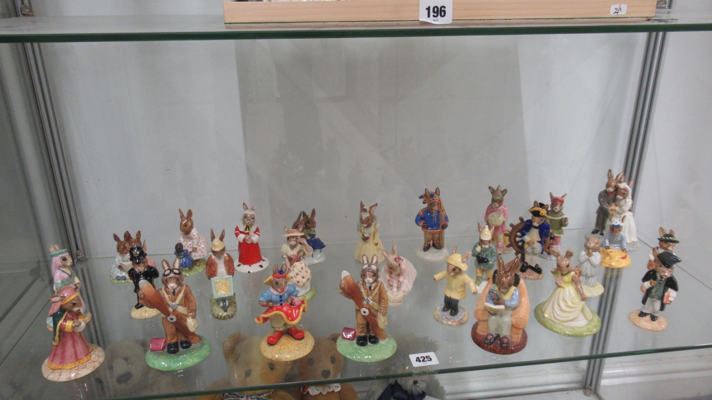 27 Royal Doulton Bunnykins figures