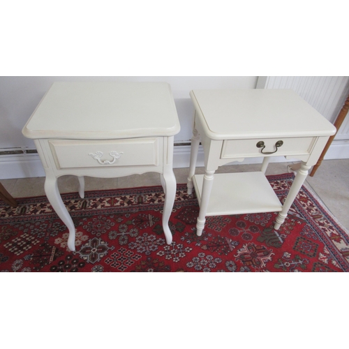 644 - Two Laura Ashley bedside tables