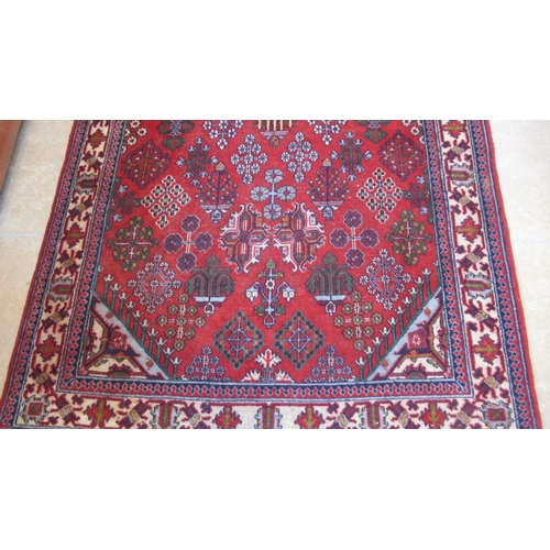 583 - A handmade Meimah rug - 3.98cm x 1.85cm