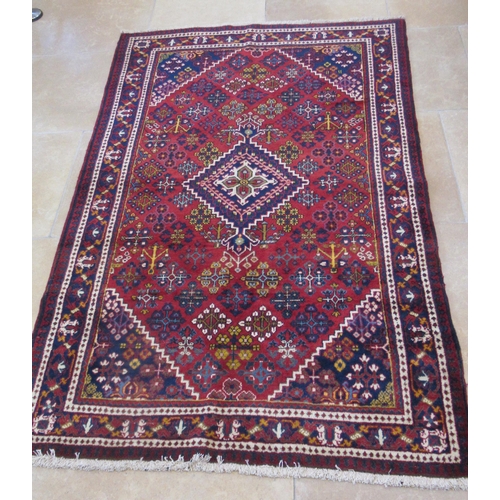 584 - A hand knotted woollen Josha Gaan rug - 2.20m x 1.35m