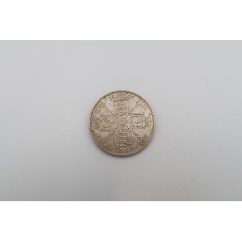 439 - An 1890 Crown and other British coinage