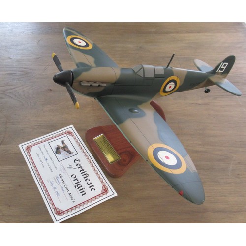 519A - Corgi Collectors Limited edition Spitfire Mark I 1:22 Die cast model.