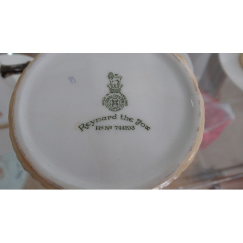 481A - A Reynard the Fox Doulton coffee set