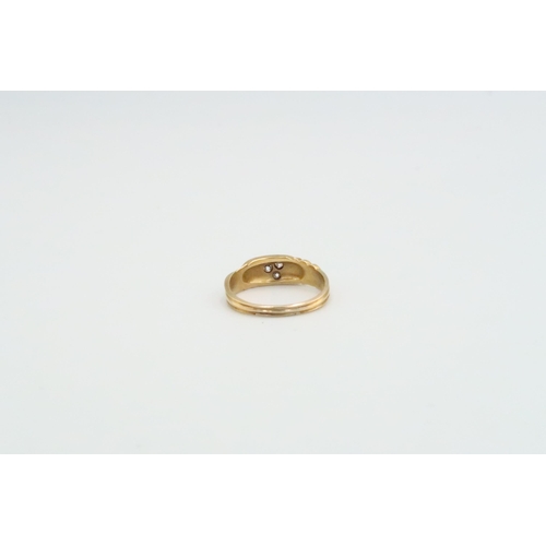 20 - An 18ct yellow gold solitaire ring, size R, weight approx 4.37 grams