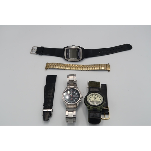 269 - A selection of modern watches including Casio etc