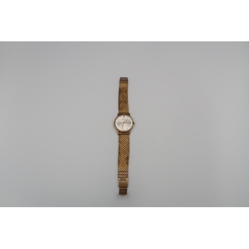 283 - A Waltham gold plated wristwatch