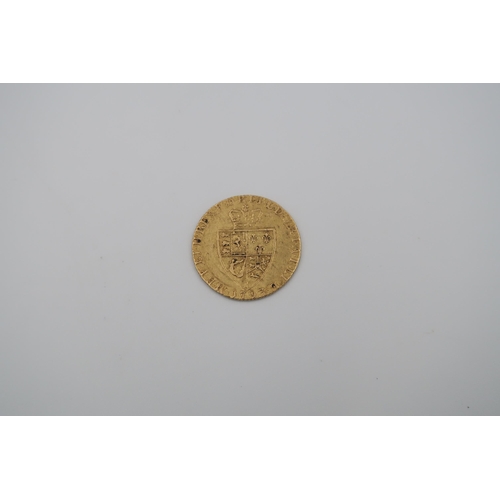 410 - A George III Guinea 1793, 8.3 grams 2.4cm Dia.