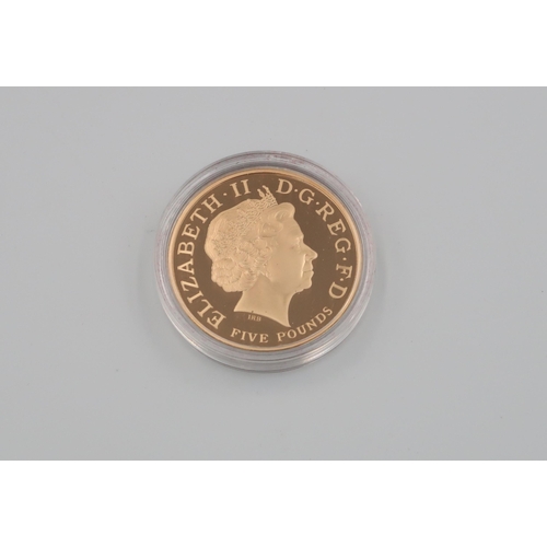 411 - Two 22ct Yellow Gold coins commemorating the 200th Anniversary of Trafalgar 39.98 grams each, in pre... 