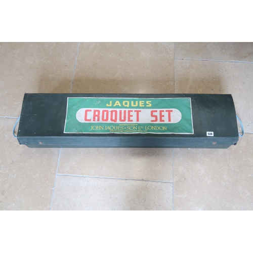 528 - A Jaques Crocket set, Boxed.