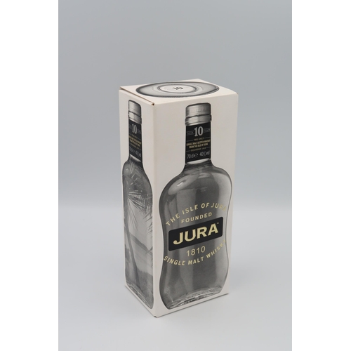 446 - A bottle of Jura Whisky 40% - 70cl - boxed