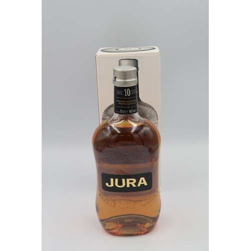 446 - A bottle of Jura Whisky 40% - 70cl - boxed