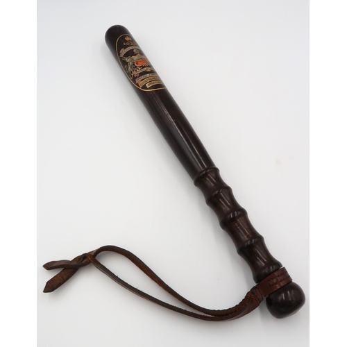 518C - A 1914 special constabulary truncheon for Manchester