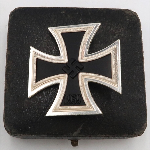 533 - A German Third Reich Iron Cross With Swastika to centre and 1939