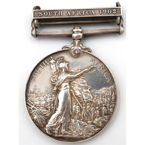 540 - Two South African campaign medals one with two clasps for The Relief of Ladysmith and Cape Colony, t... 