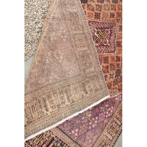 579 - A Hand Knotted Meimeh Rug. 3.48m x 2.47