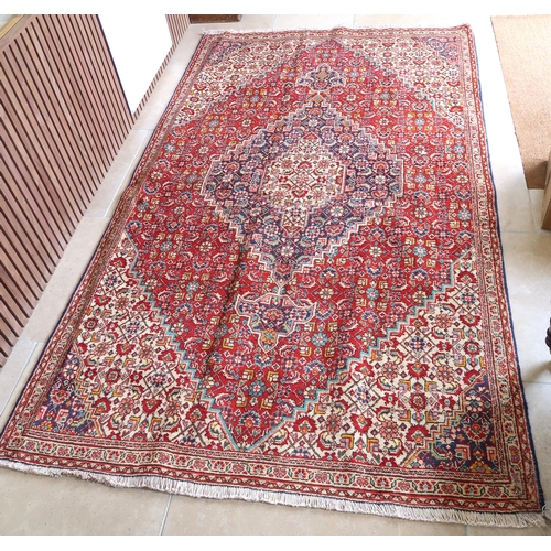 572 - A Hand Knotted Azerbaijan Rug 2.58m x 1.50m